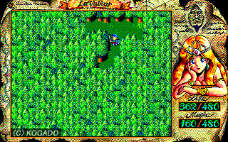 魔晶伝記　ラ・ヴァルー　ゲーム画面2